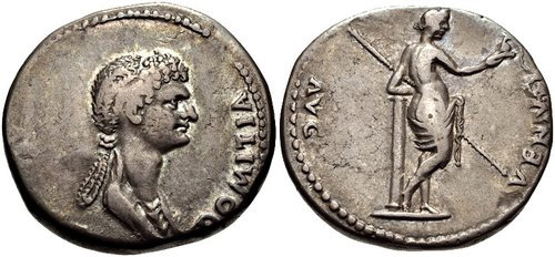 domitia roman coin cistophorus tetradrachm